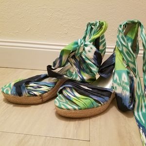 Impo silk tie wedges